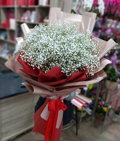 Букет цветов из: Гипсофила в Торбеево
