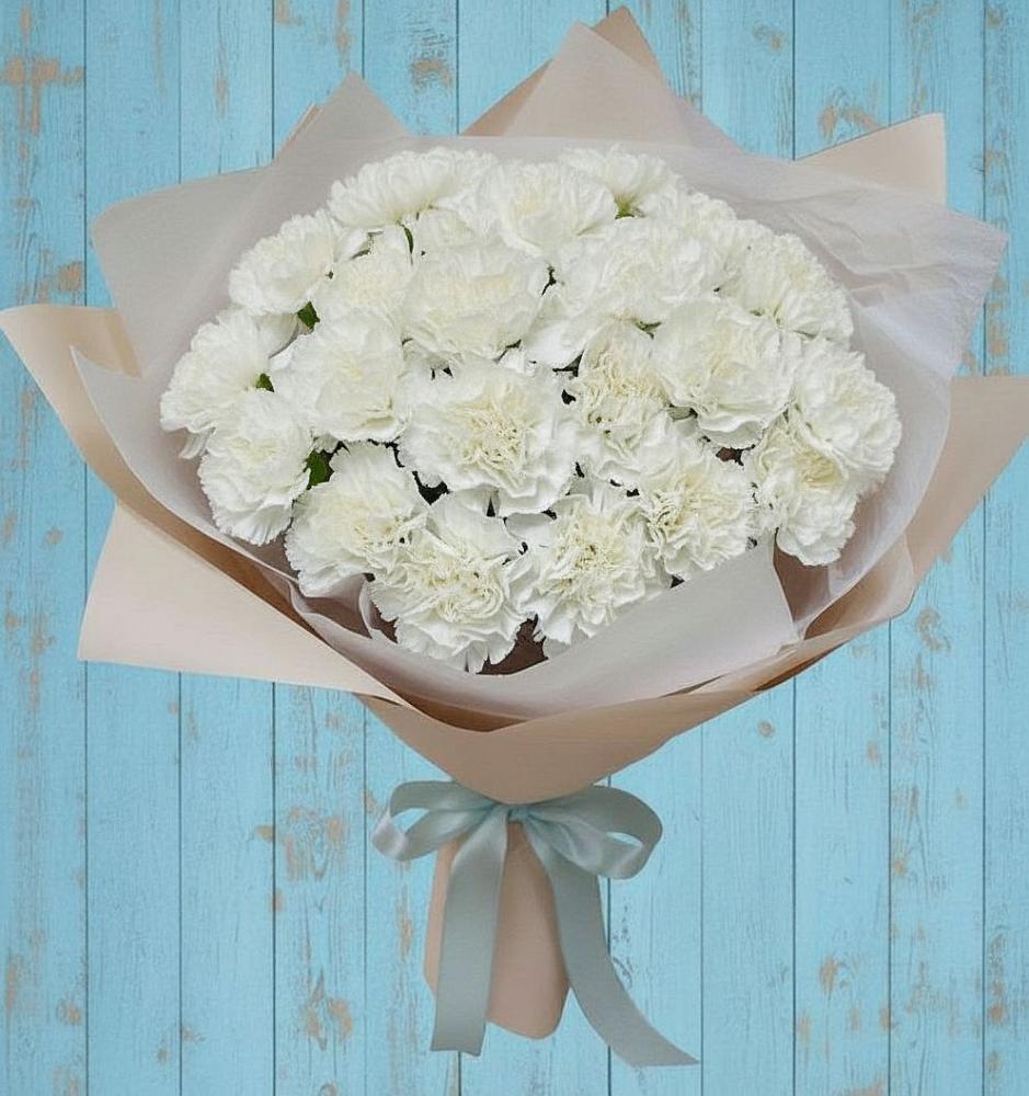 Букет цветов из: Гвоздики в Торбеево