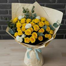 Букет цветов из:  Розы в Торбеево