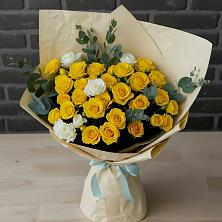 Букет цветов из:  Розы в Торбеево