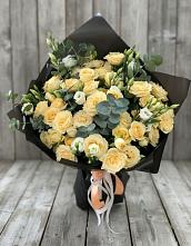 Букет цветов из:  Розы и Лизиантусы #REPLACE_PRED# Торбеево