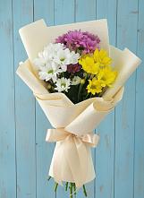 Букет цветов из:  Хризантемы в Торбеево