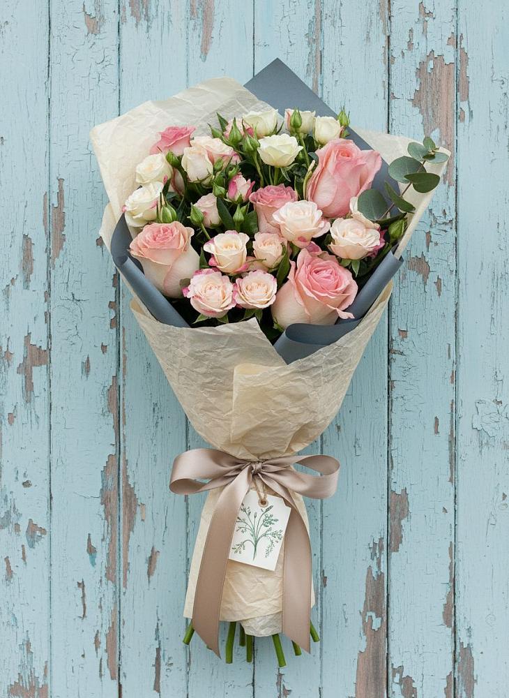 Букет цветов из: Розы в Торбеево