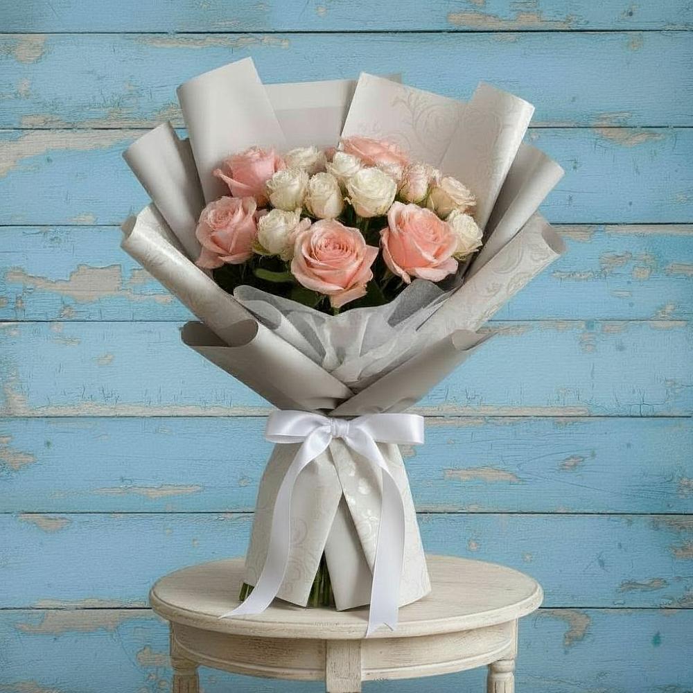 Букет цветов из: Розы в Торбеево