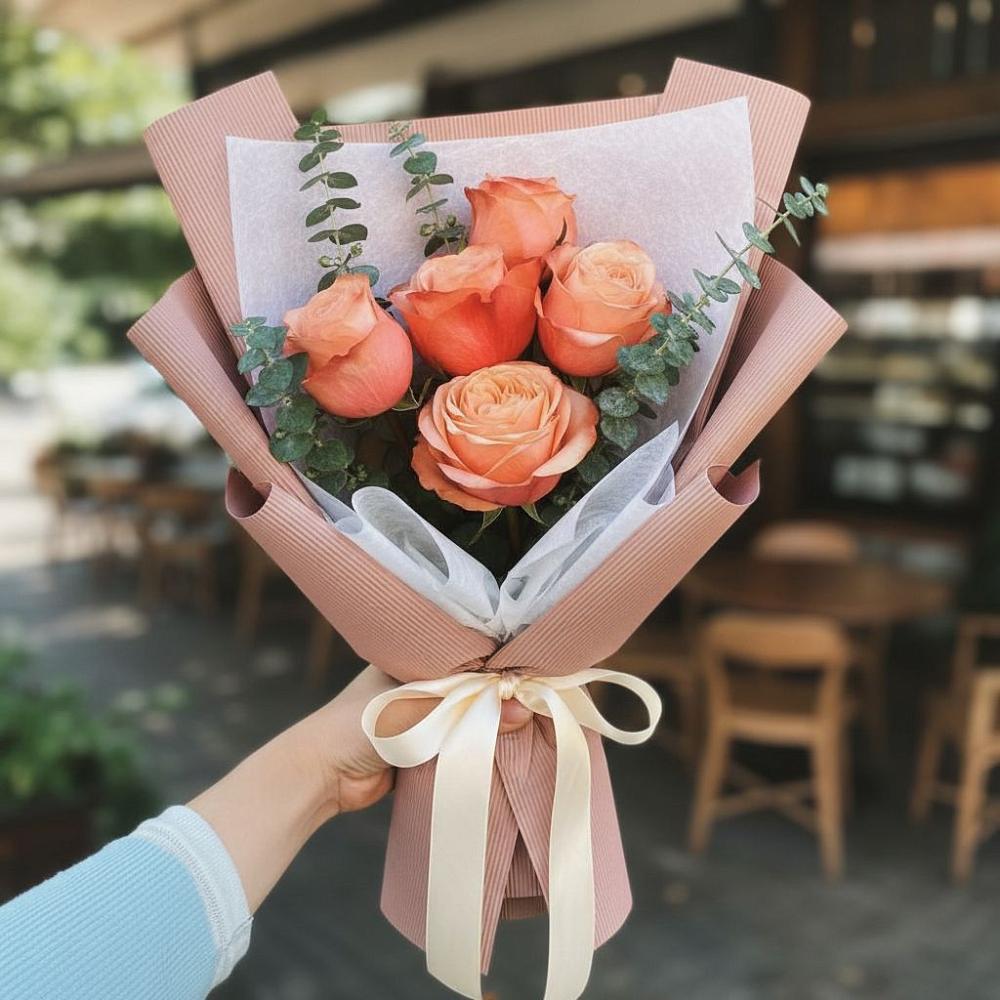 Букет цветов из: Розы в Торбеево