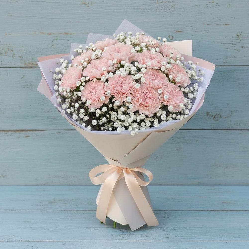 Букет цветов из: Гвоздики в Торбеево