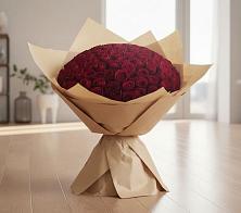 Букет 101 Красная роза в Торбеево