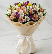 Букет цветов из:  Альстромерии #REPLACE_PRED# Торбеево