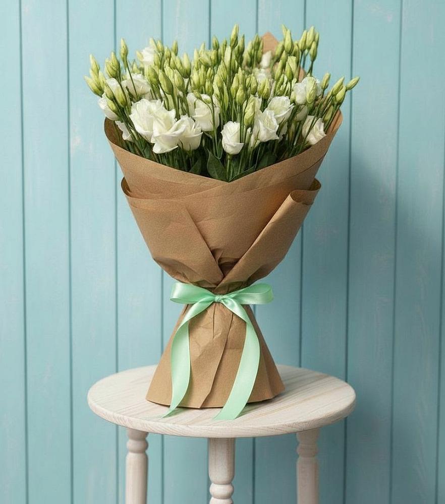 Букет цветов из: Лизиантусы в Торбеево