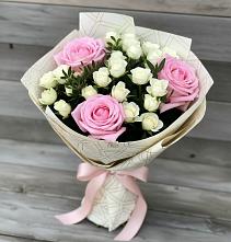 Букет цветов из:  Розы в Торбеево