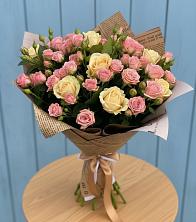 Букет цветов из:  Розы в Торбеево
