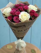Букет цветов из:  Розы в Торбеево