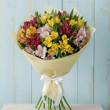 Букет цветов из:  Альстромерии в Торбеево