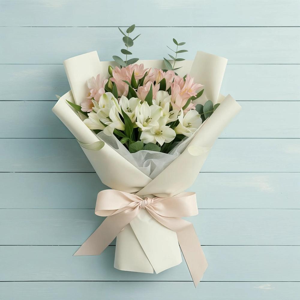 Букет цветов из: Альстромерии в Торбеево