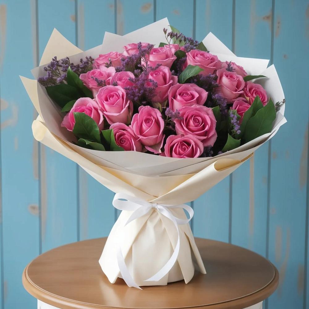 Букет цветов из: Розы в Торбеево