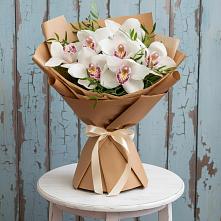 Букет цветов из:  Орхидеи и Розы #REPLACE_PRED# Торбеево